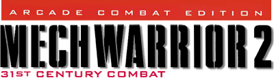 Mechwarrior 2 logo for Playstation